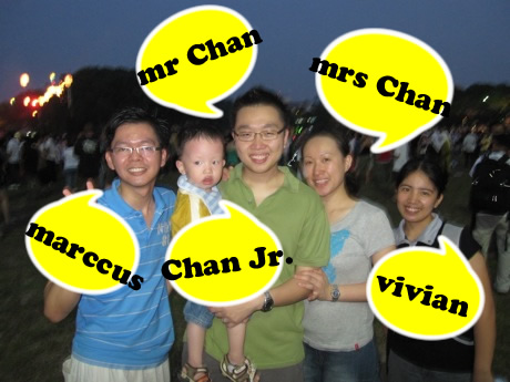 me and mr chan family
