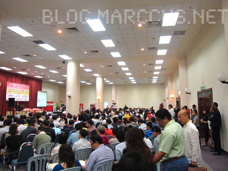 the crowds