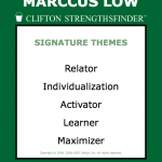 Marccus's Strengths