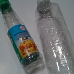 DIY household plastic bag tightener using recycle plastic bottle